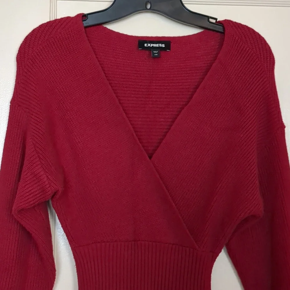 Express Midi Sweater Dress - Picture 8 of 14